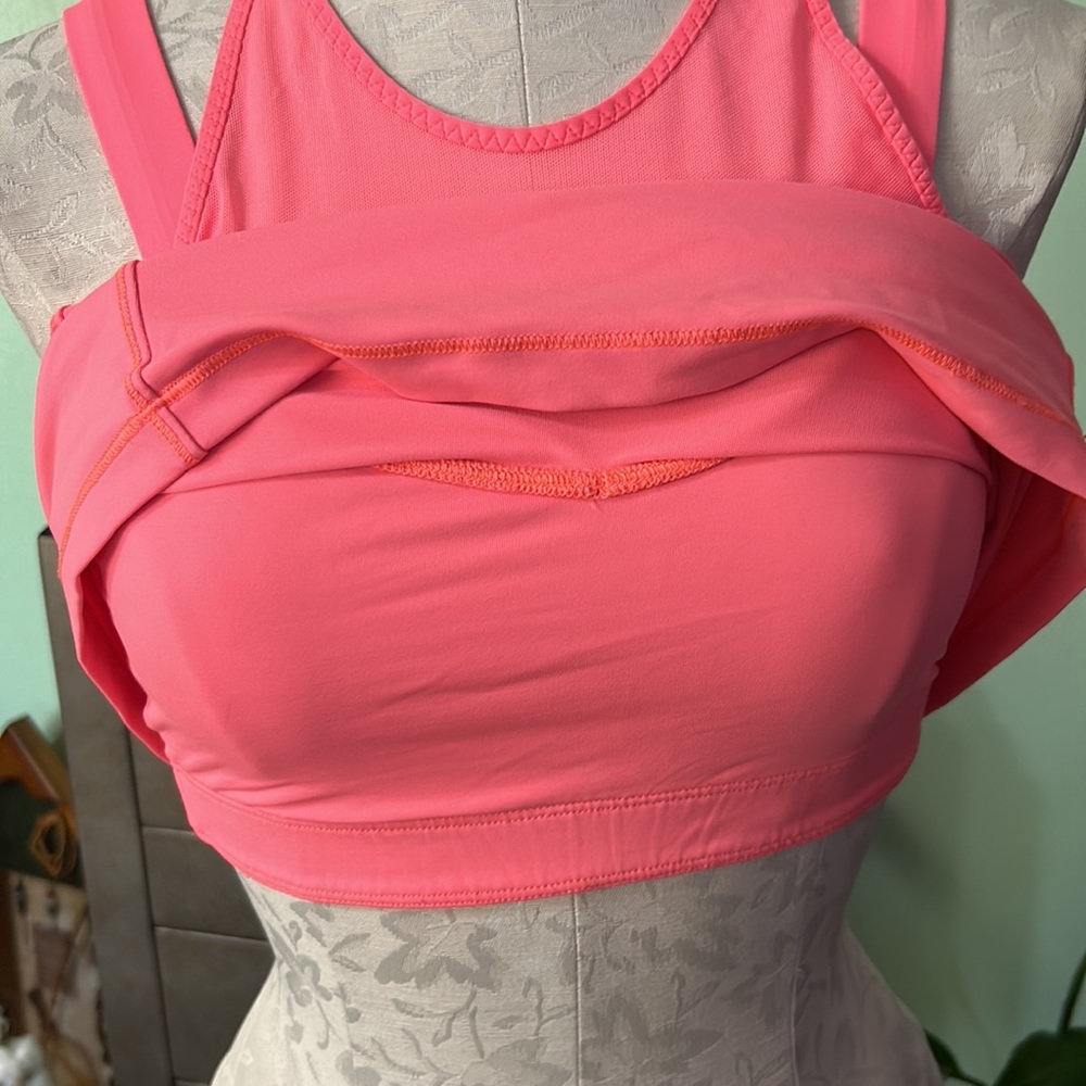 LULULEMON Running In The City Tank 2 Grapefruit Run Gym - Picture 9 of 12